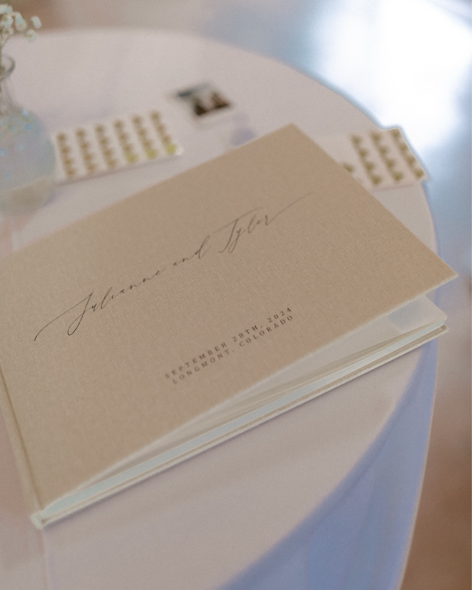Polaroid guest book details and the frames we used for our family wedding photos! Photography by @graciewilsonphotography

#LTKWedding