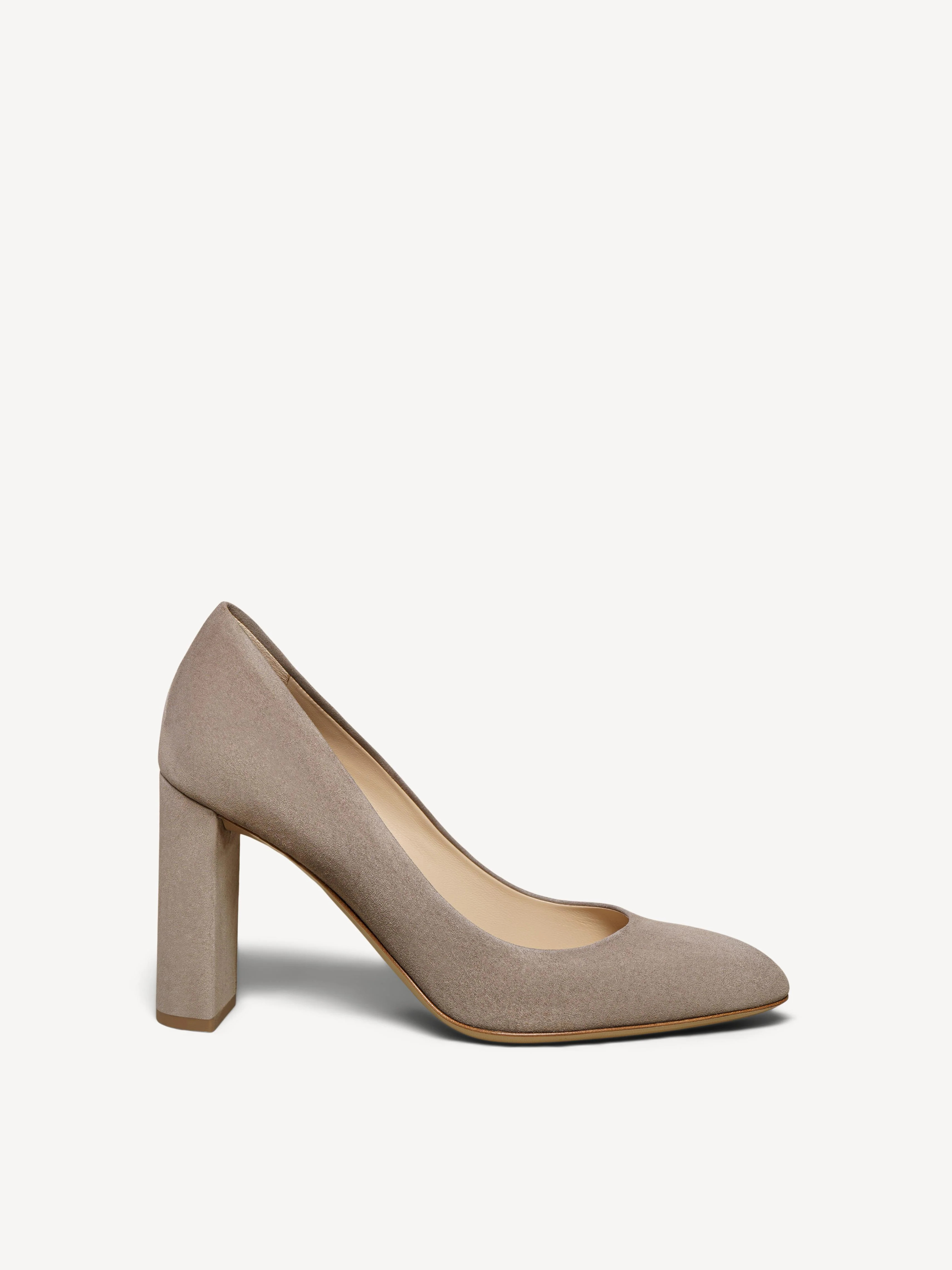 M.Gemi The Lustro Women's Pumps, Size 35 in Warm Gray | M.GEMI