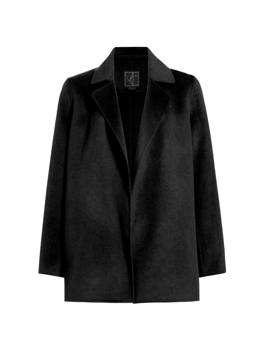 Kate Open-Front Wool Coat | Saks Fifth Avenue