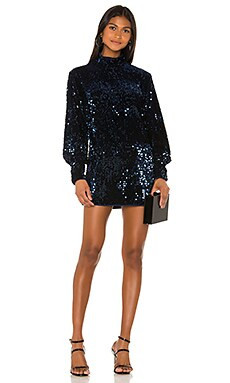 Camila Coelho Jezabel Mini Dress in Midnight Blue from Revolve.com | Revolve Clothing (Global)