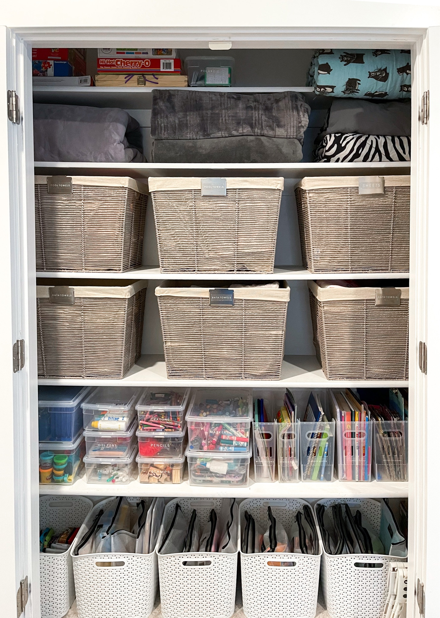 Linen closet organization! #LTKHOME

#LTKFamily