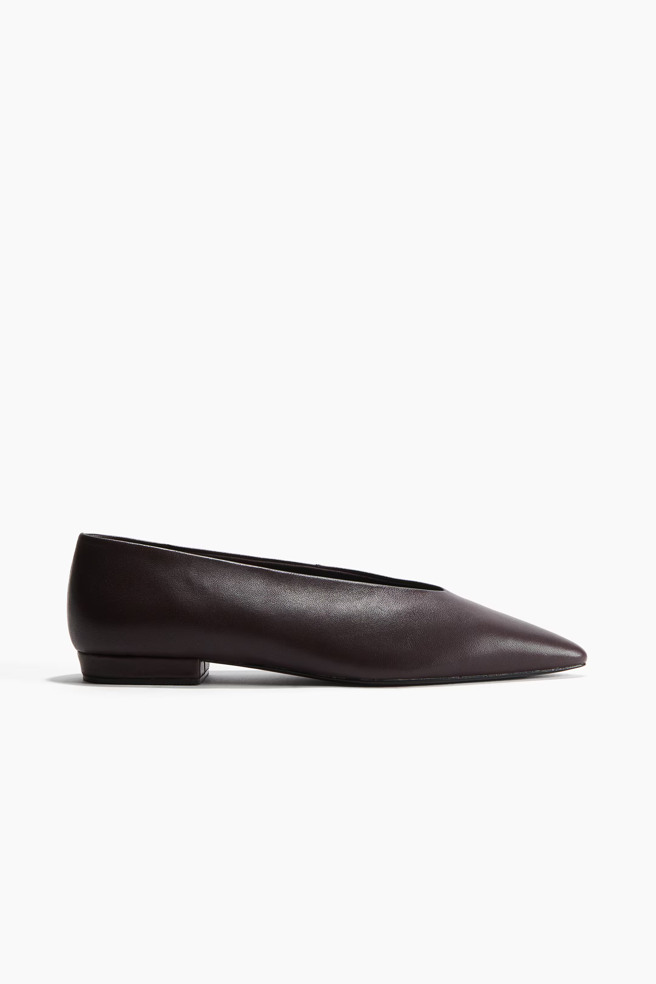 Leather ballet pumps | H&M (UK, MY, IN, SG, PH, TW, HK)