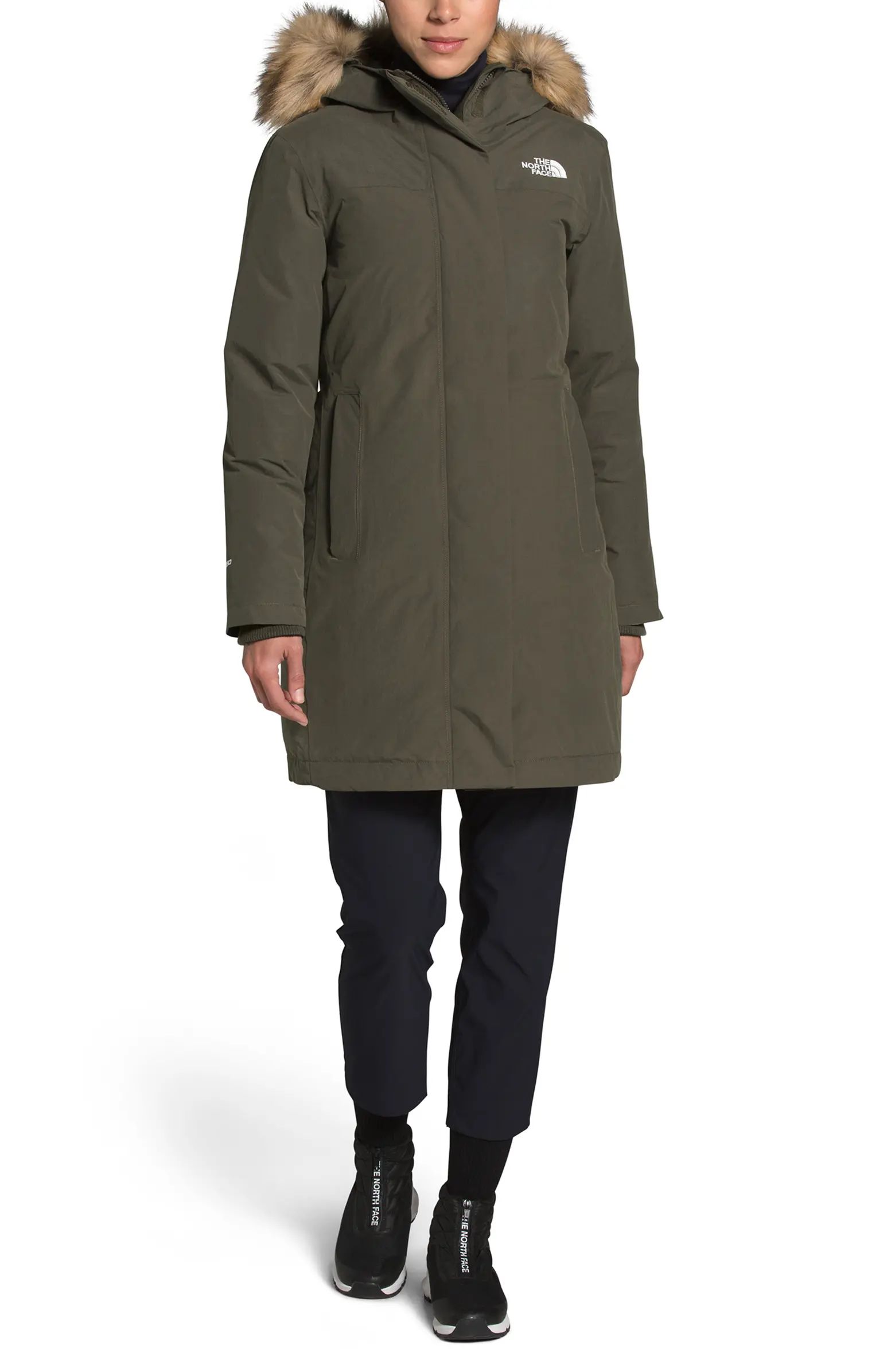 Arctic Waterproof 550-Fill-Power Down Parka with Faux Fur Trim | Nordstrom