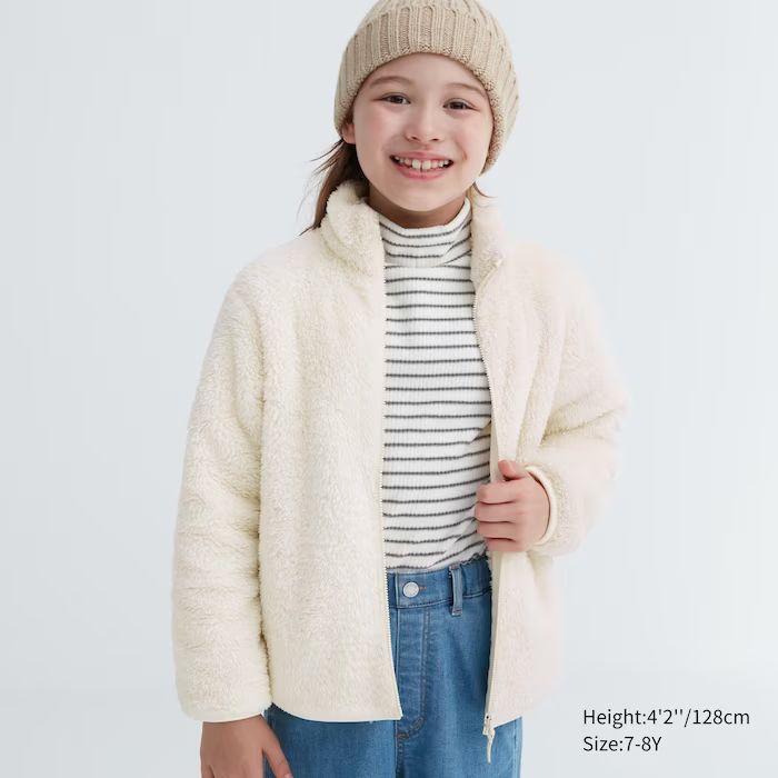Fluffy Yarn Fleece Full-Zip Jacket | UNIQLO (US)