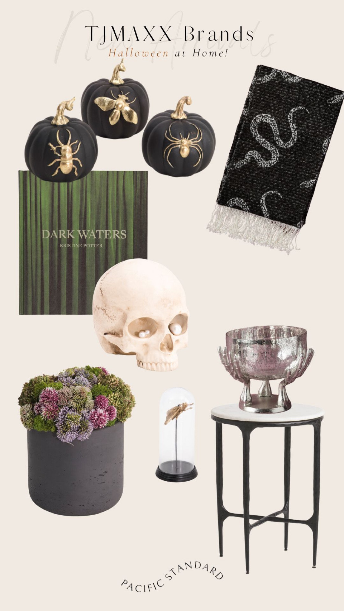 TJMAXX Brand ~ moody Halloween home decor new arrivals 👻🖤 

Halloween home decor, Halloween 2023, Halloween new arrivals, TJMAXX finds 

#LTKSeasonal #LTKFind #LTKhome
