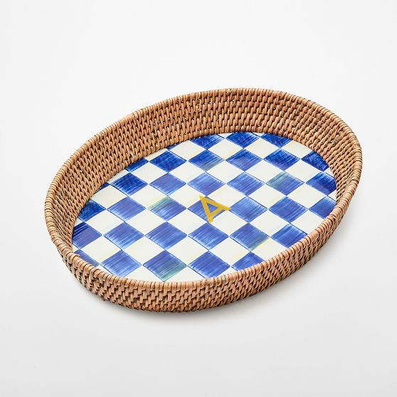 MacKenzie-Childs Royal Check Party Tray | Mark and Graham