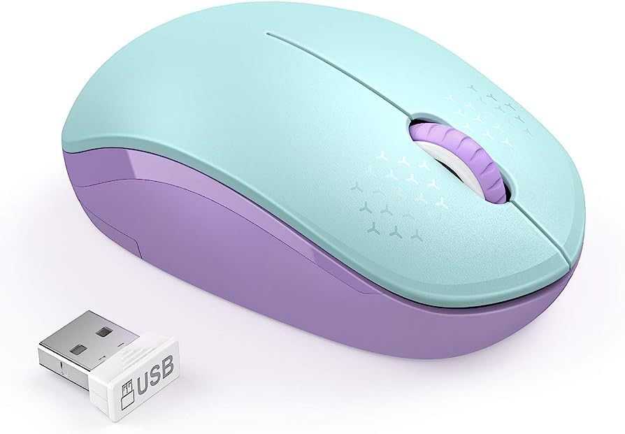 seenda Wireless Mouse, 2.4G Noiseless Mouse with USB Receiver Portable Computer Mice for PC, Tabl... | Amazon (US)