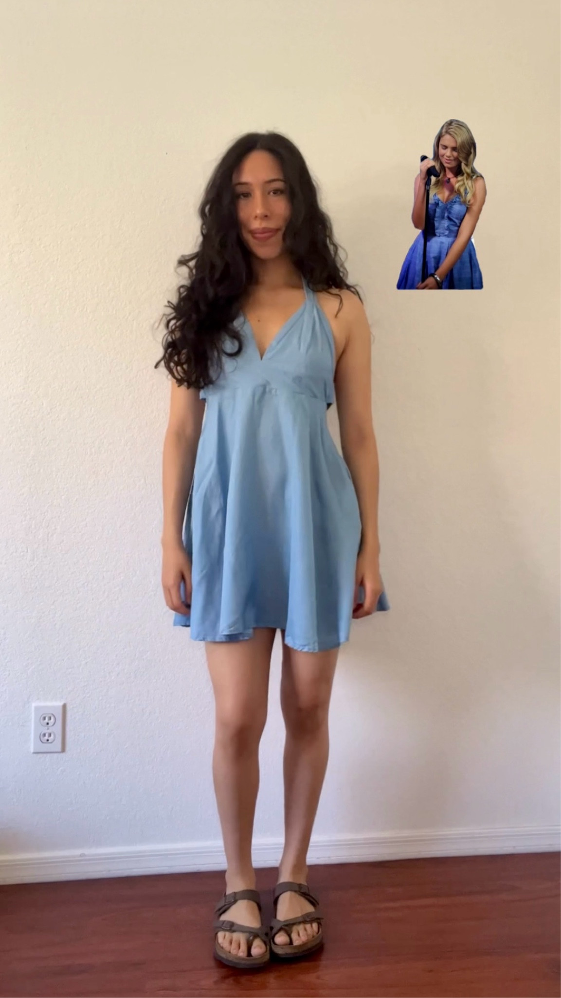 Bella Hartley h2o outfits: dress is old lulus