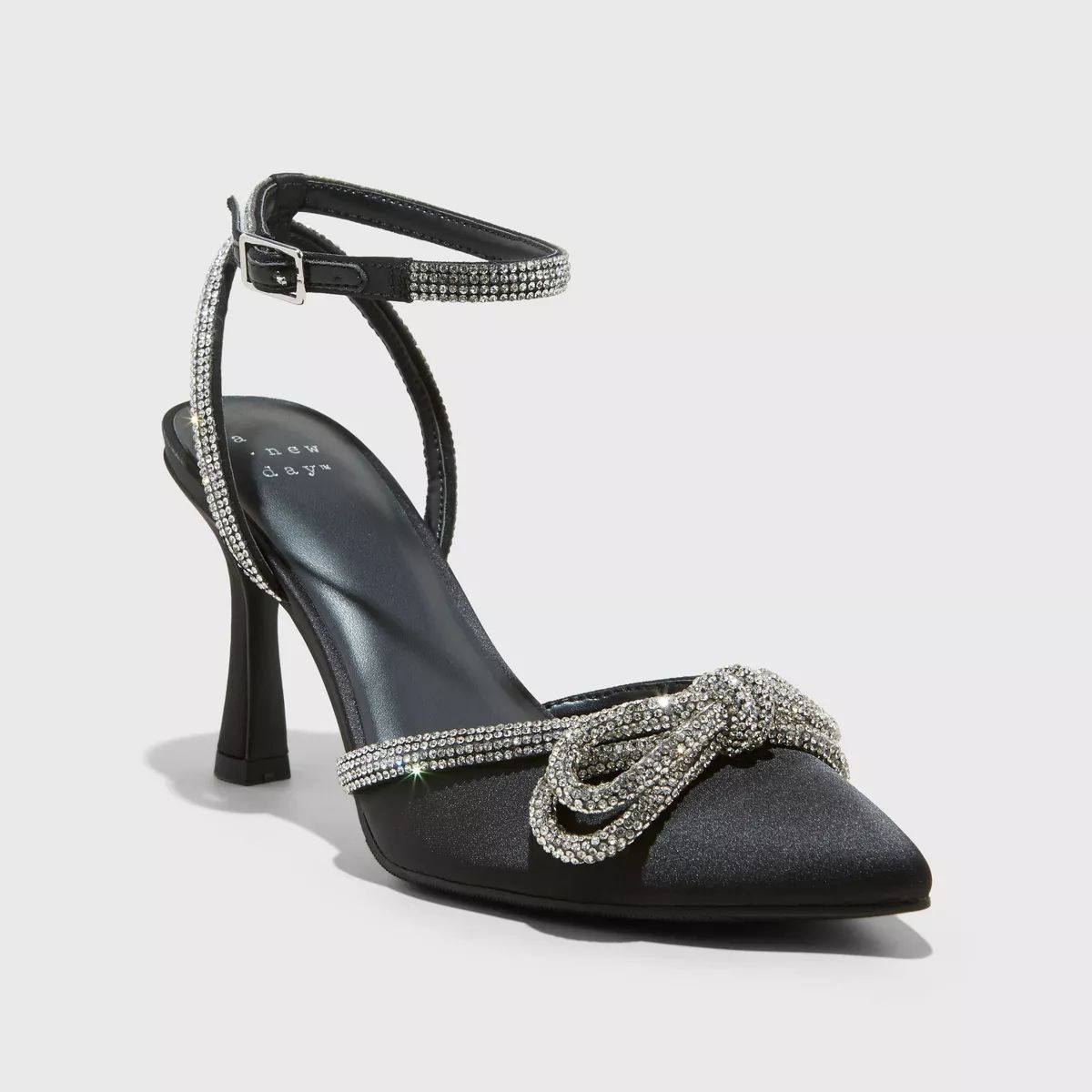Women's Carmin Bow Pumps - A New Day™ Black 10 | Target