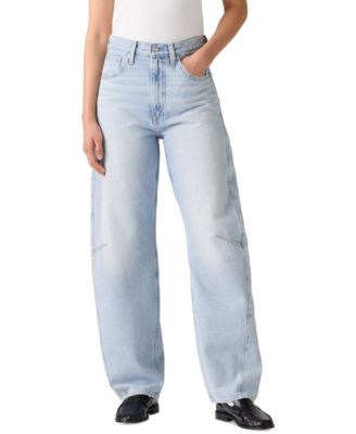 Levi's Women's Cinch High-Rise Barrel-Leg Jeans - New Shades | Macy's