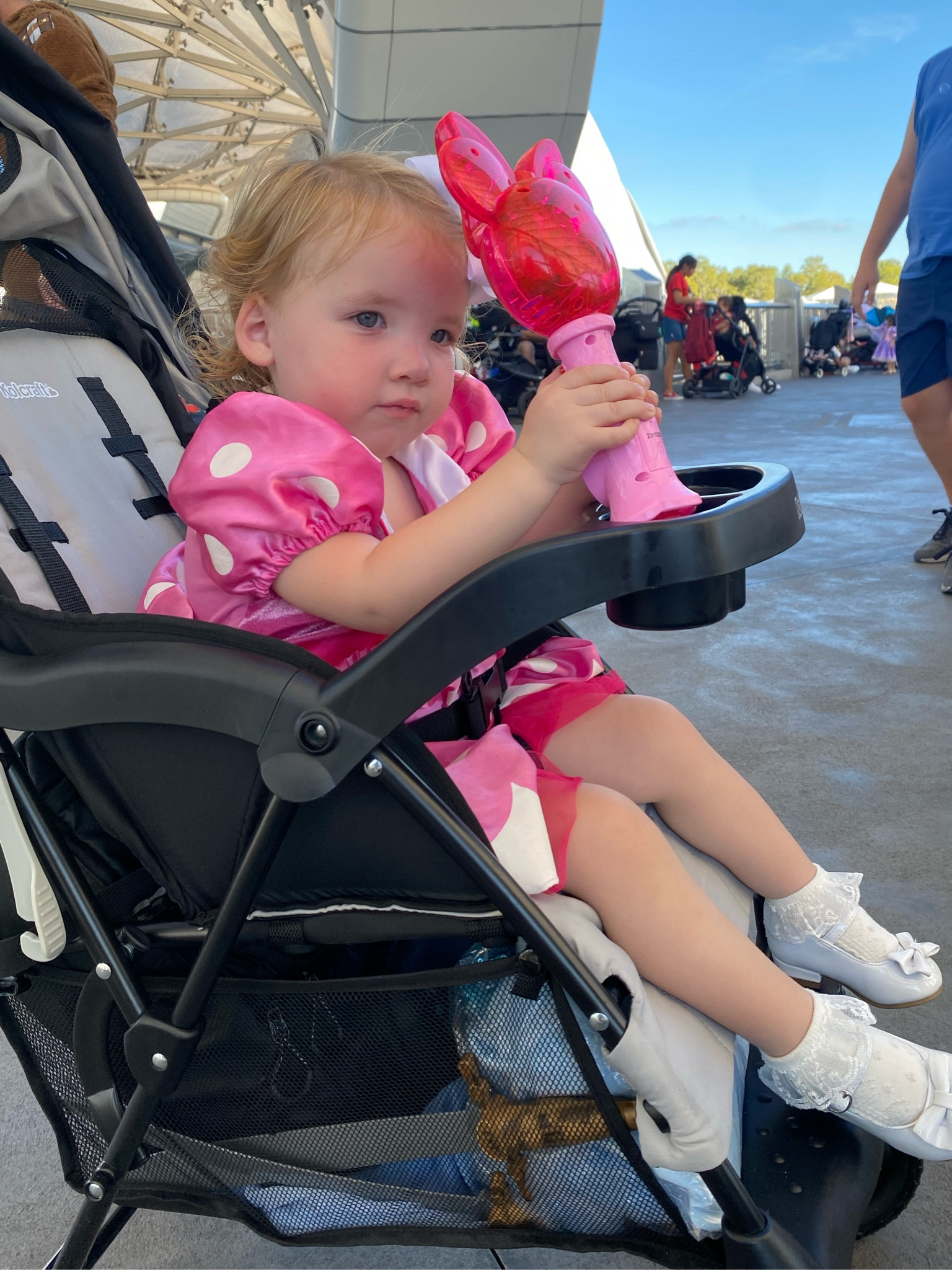 Disney Must-Haves with a toddler 

#disneymusthave #disneytravel #bubblewand #travelstroller #minniemousedress #disneywithatoddler #sisneyworldtrip #disneyvacation #travelmadeeasy #travelwithtoddler 

#LTKFamily #LTKTravel #LTKBaby