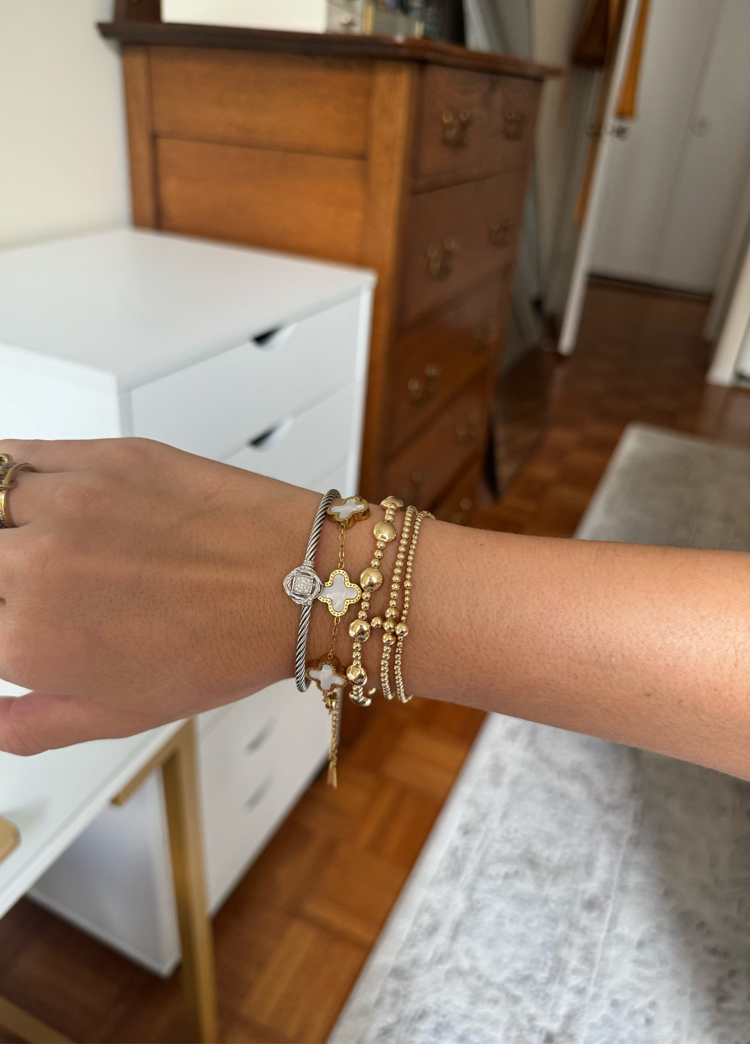 Upgraded me stack🤭 first every David Yurman🫶🏼