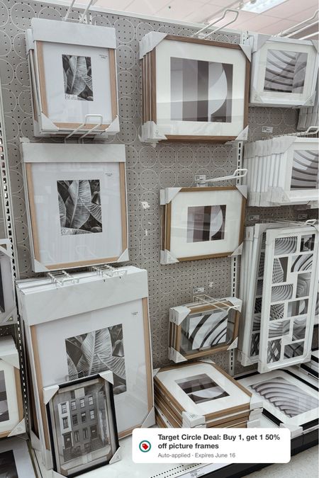 Picture frames are on sale at target this week, buy one get 1 50% off. I linked our natural wood colored poster frame. If you have kids who like posters this large matted frame is so pretty and only $35.

#LTKSaleAlert #LTKHome #LTKFindsUnder50