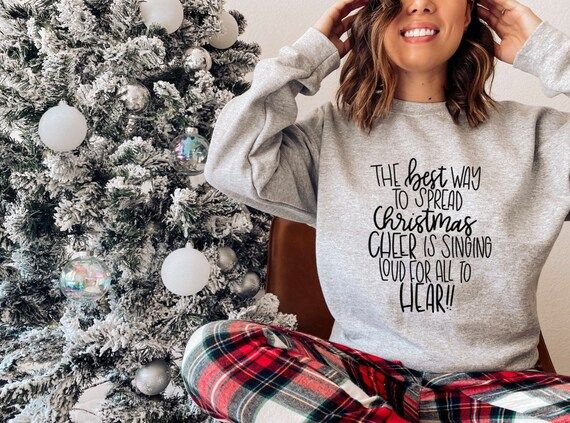 The Best Way to Spread Christmas Cheer is Singing Loud for All | Etsy | Etsy (US)