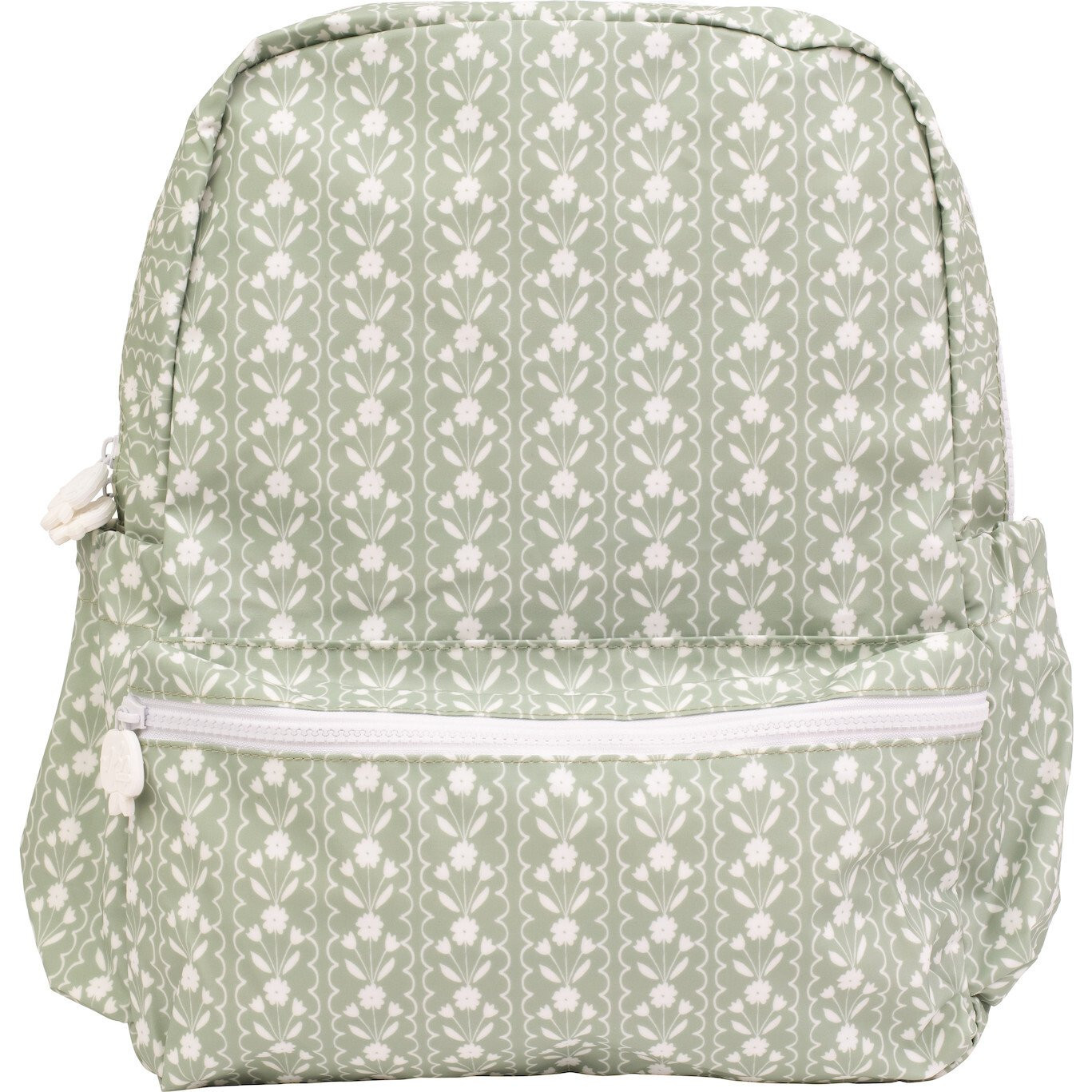 The Large Backpack, Sage Floral | Maisonette