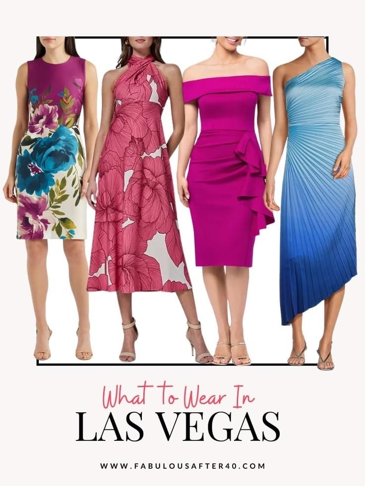 Las Vegas is the perfect excuse to have a little fun with your wardrobe. ✨🎰

If there’s ever a time to embrace bold colours, beautiful prints, and a gorgeous cocktail dress, this is it. Whether you’re heading to dinner, a show, rooftop cocktails, or simply enjoying a night on the Strip, don’t be afraid to wear something that makes you feel confident the moment you put it on.

One of my favourite style tips? Let your dress do the talking. Pair it with neutral heels, simple jewellery, and a classic clutch so those vibrant colours and patterns really shine.

#LTKSeasonal #LTKOver40 #LTKTravel