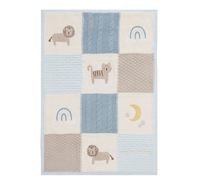 Heirloom Animals Baby Blanket Collection | Pottery Barn Kids