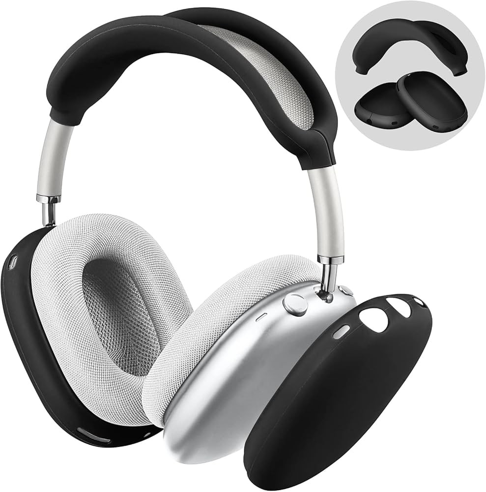 Fintie Silicone Case Cover for AirPods Max Headphones, Anti-Scratch Ear Cups Cover and Headband C... | Amazon (CA)