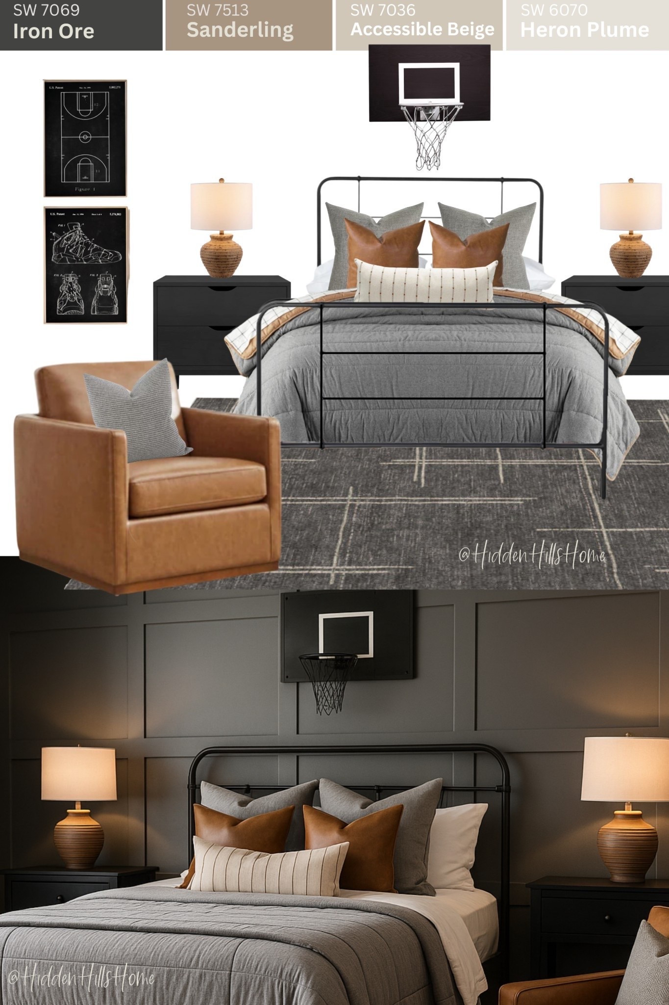Teen boys bedroom with board and batten! Masculine teen bedroom decor, boys room design, boys room bedding, home decor #boysbedroom

#LTKHome #LTKKids #LTKSaleAlert