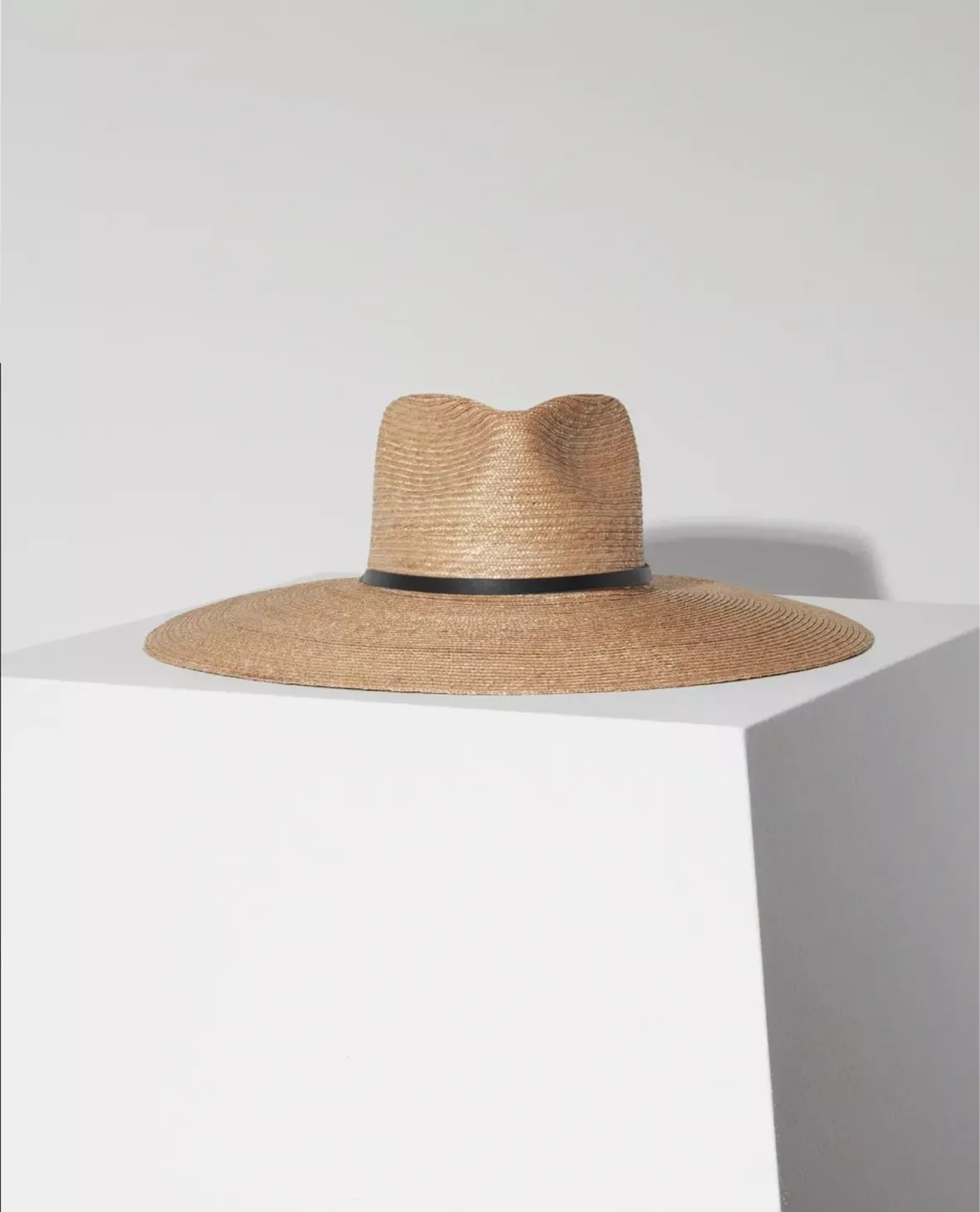 Womens Summer Jenni Kayne Straw Hat With Wide Brim, UV Protection