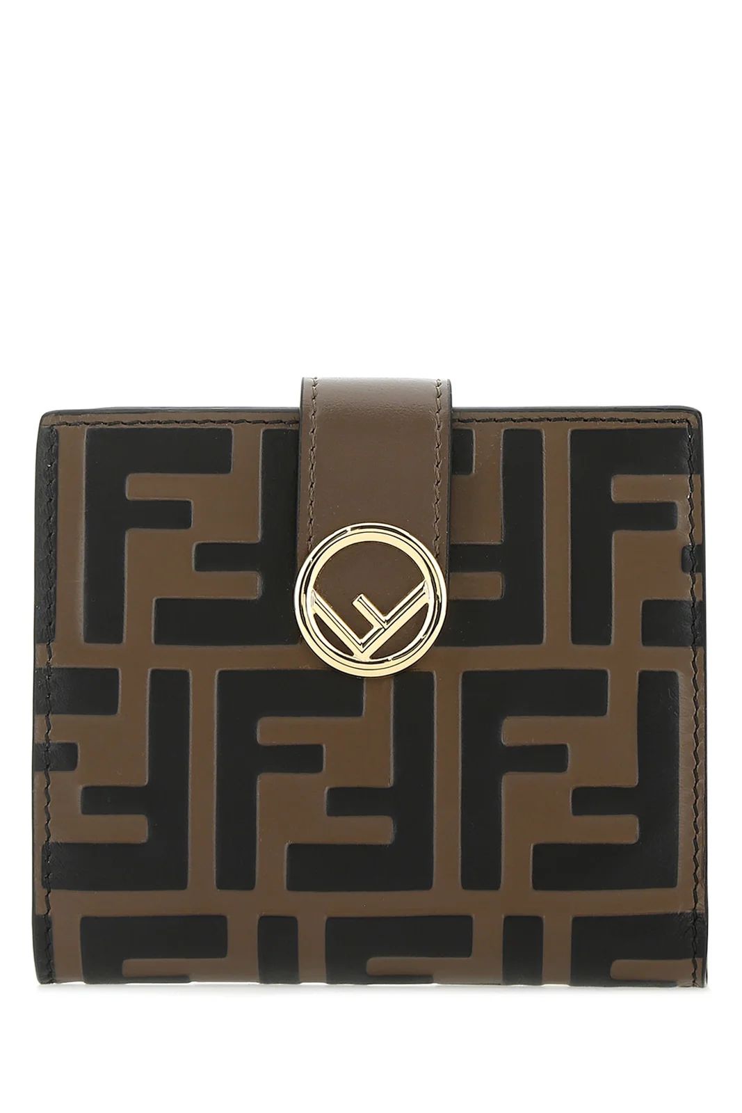 Fendi FF Embossed Bi-Fold Wallet | Cettire Global