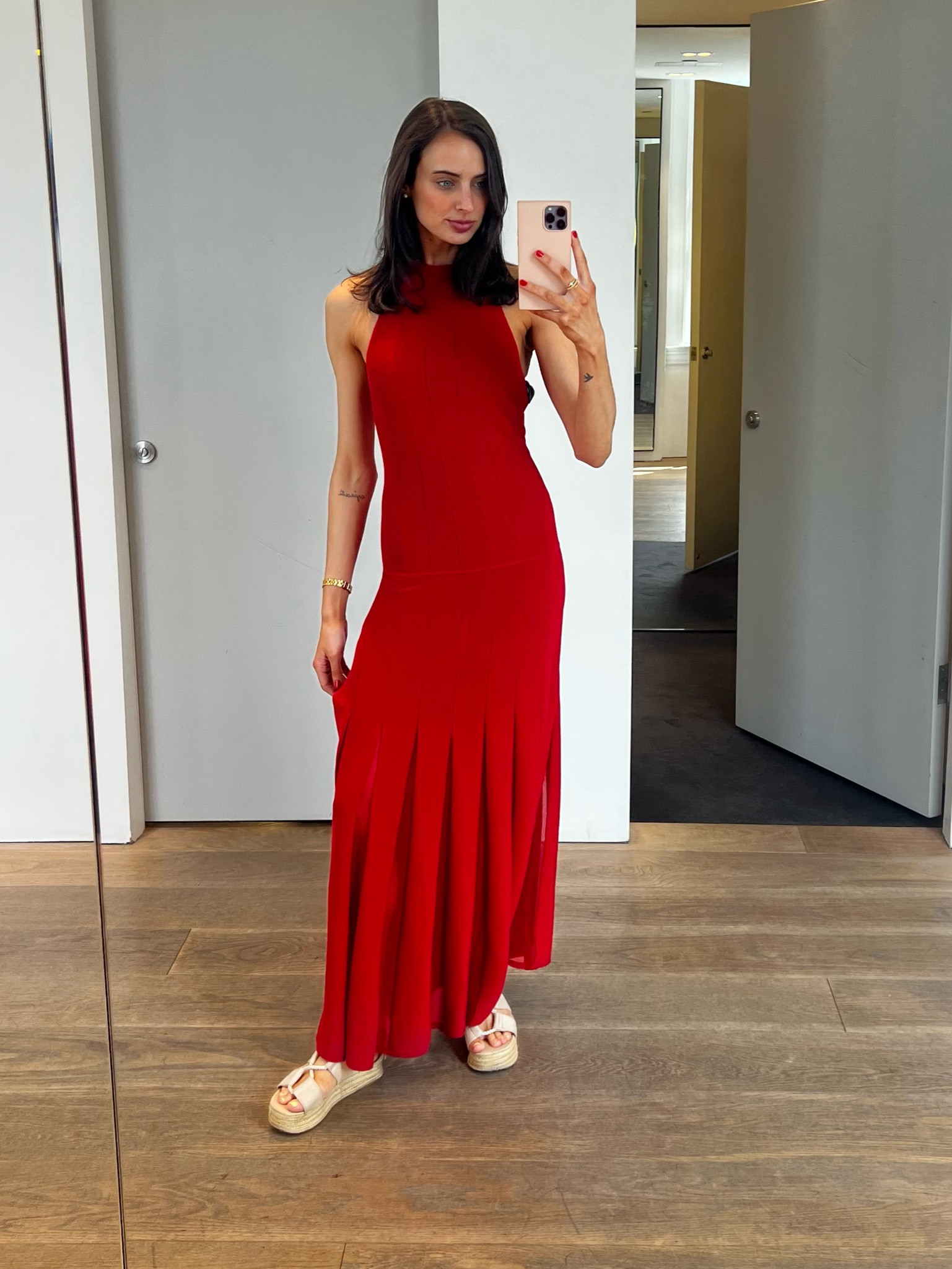 casual white long sleeve maxi dress Juno Knitted Long Sleeved Maxi Dress ‍ ️Mermaid Way Black / M