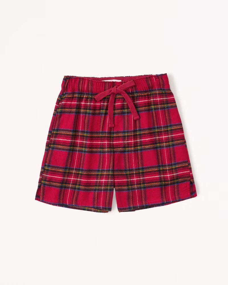 Flannel Sleep Shorts | Abercrombie & Fitch (US)