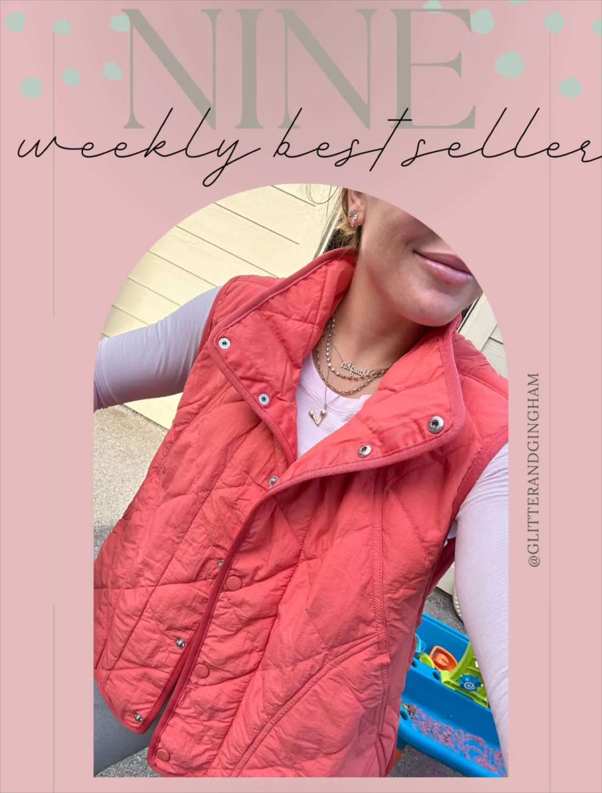 Quinn Quilted Puffer Vest curated on LTK