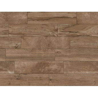 allen + roth Woods Natural 6-in x 24-in Matte Porcelain Wood Look Plank Floor and Wall Tile ( 0.9... | Lowe's