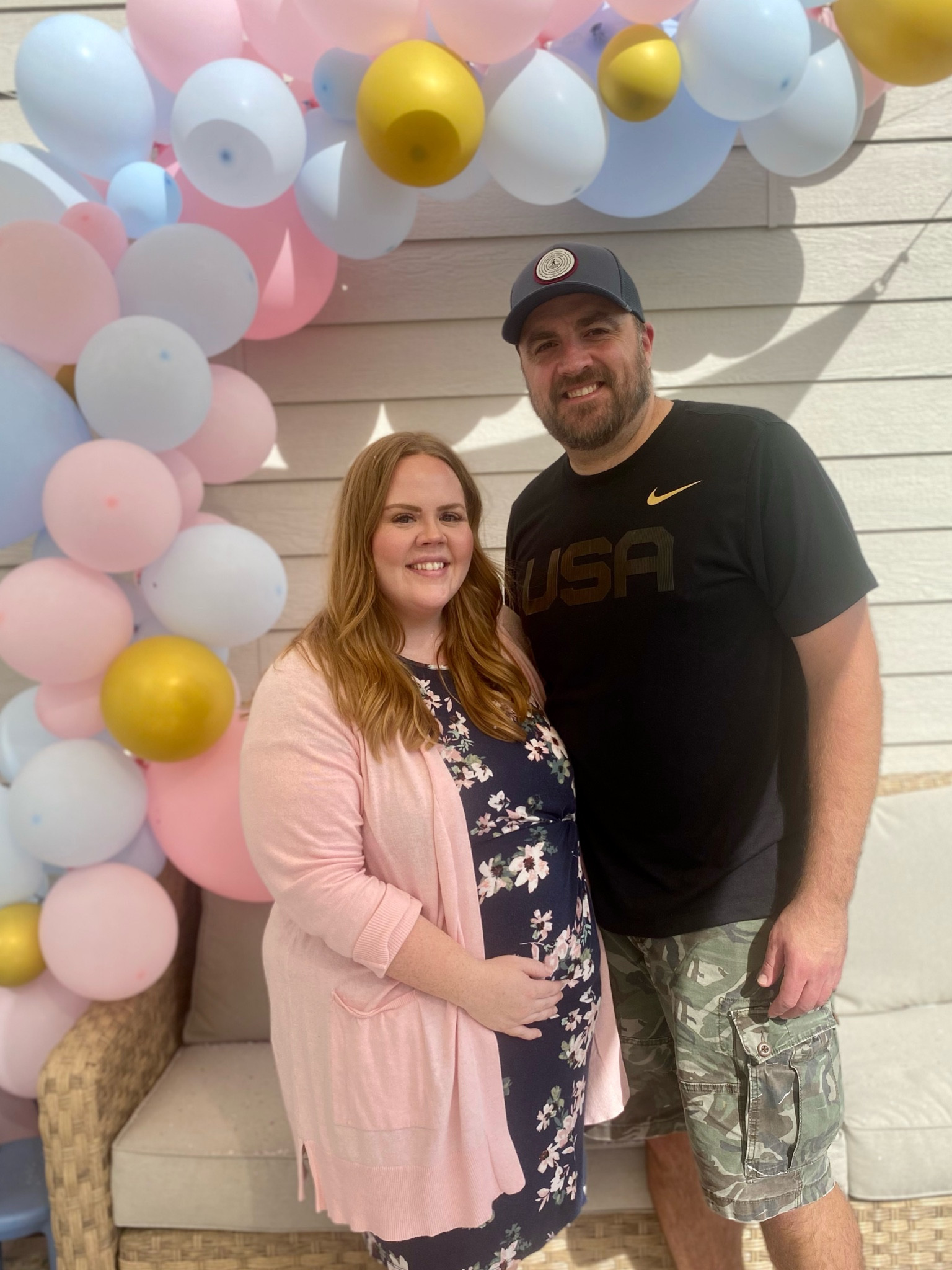 This balloon arch was so affordable and I got so many compliments on it! Pretty easy to put together and made a big impact! 

#LTKbump #LTKcurves #LTKbaby