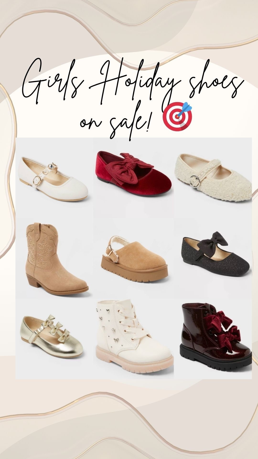 The cutest shoes to complete any holiday outfits are on sale for girls! 

Girls dress shoes
Girls flats 
Target shoes 

#LTKShoeCrush #LTKHoliday #LTKSaleAlert