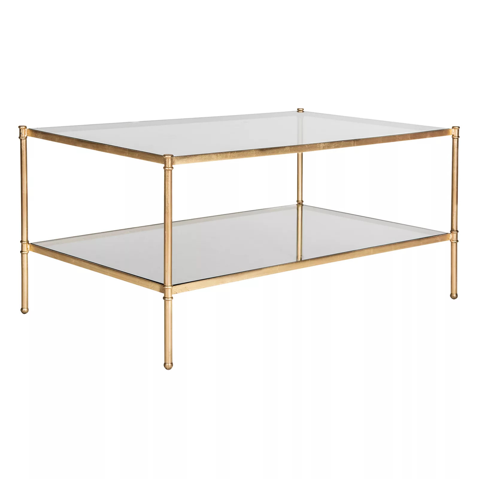 Safavieh Aslan Coffee Table, Antique Gold Leaf | Kohl's