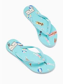 New Fiji Poolside Sandals | Kate Spade Outlet