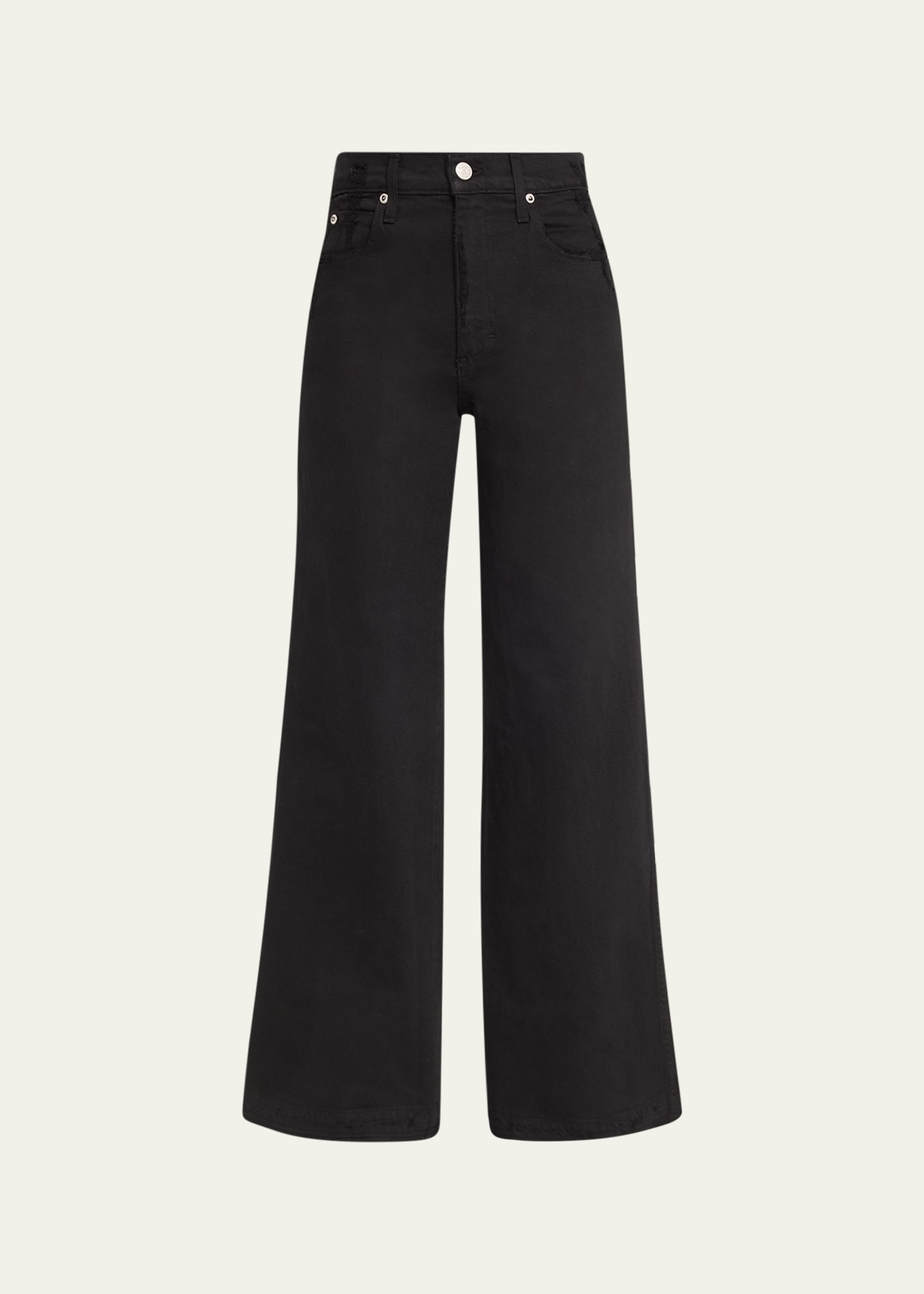 AMO Denim Frida Straight Raw Hem Jeans | Bergdorf Goodman