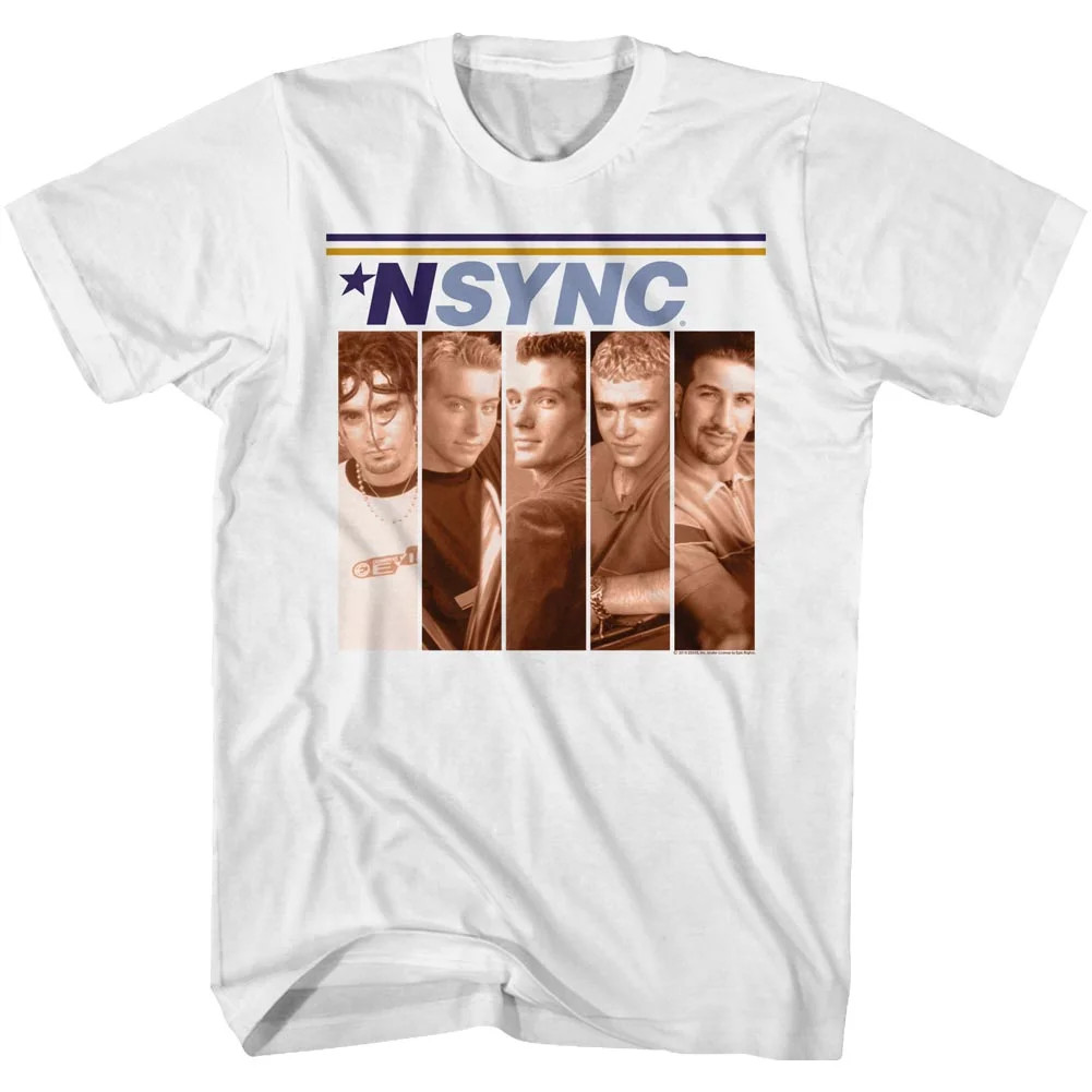 NSYNC Boxes White Adult T-Shirt - Walmart.com | Walmart (US)