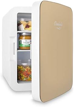 Amazon.com: Cooluli 10L Mini Fridge for Bedroom - Car, Office Desk & College Dorm Room - 12v Port... | Amazon (US)