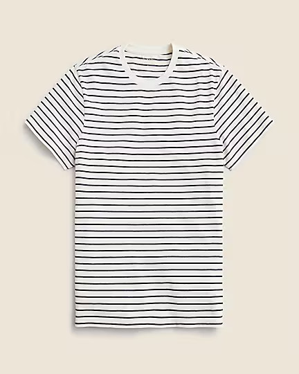 Cotton T-shirt in stripe | J. Crew US