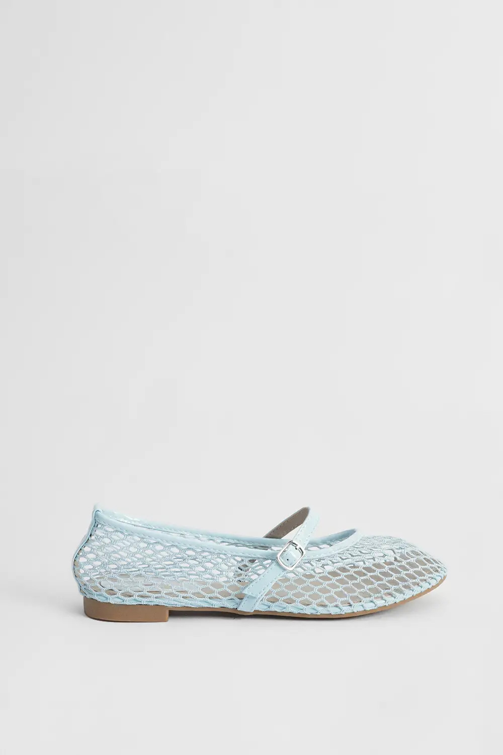 Blue Oasis Billie Mesh Mary-Jane Faux Leather Ballet Pumps | Debenhams | Debenhams UK
