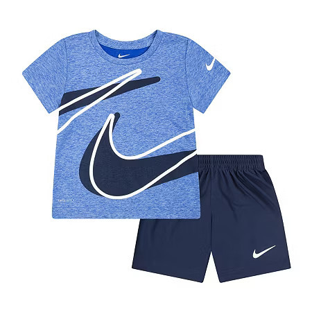 Nike Toddler Boys 2-pc. Short Set, 4t, Blue | JCPenney