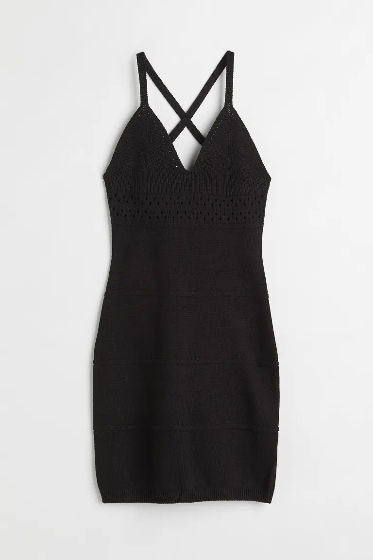 Fine-knit Cotton Dress | H&M (US + CA)