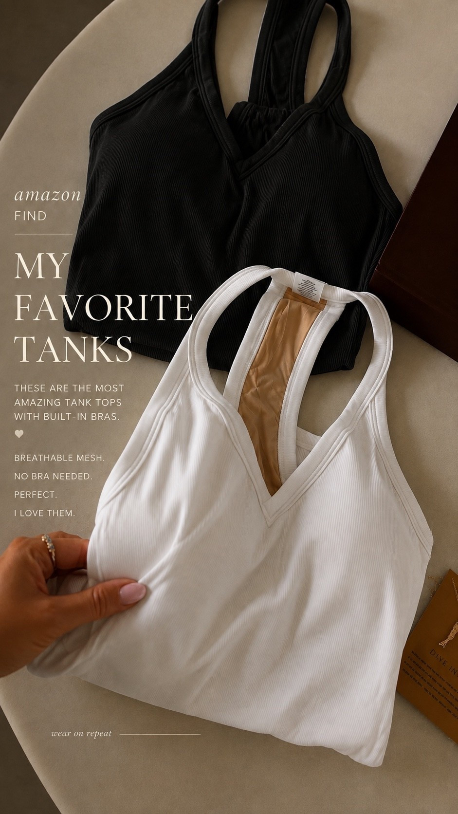 These are the best selling bra tanks on Amazon rn! ✨
I do small, Lana does XS

Amazon prime. Best seller. Basic top. Basics. Back to school.

#LTKootd