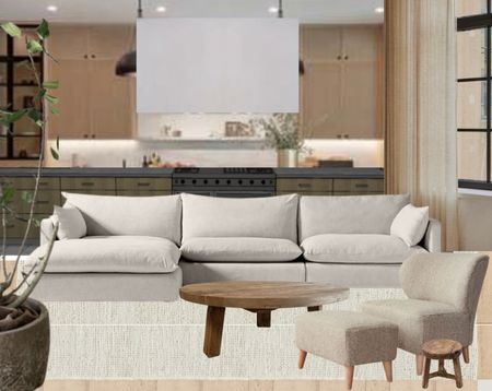 Family room, kitchen, fall decor, Amazon home, target home, Jenni kayne, neutral decor, coffee table, sectional, couch, lounge chair, limestone, travertine 

#LTKfindsunder50 #LTKxPrime #LTKhome