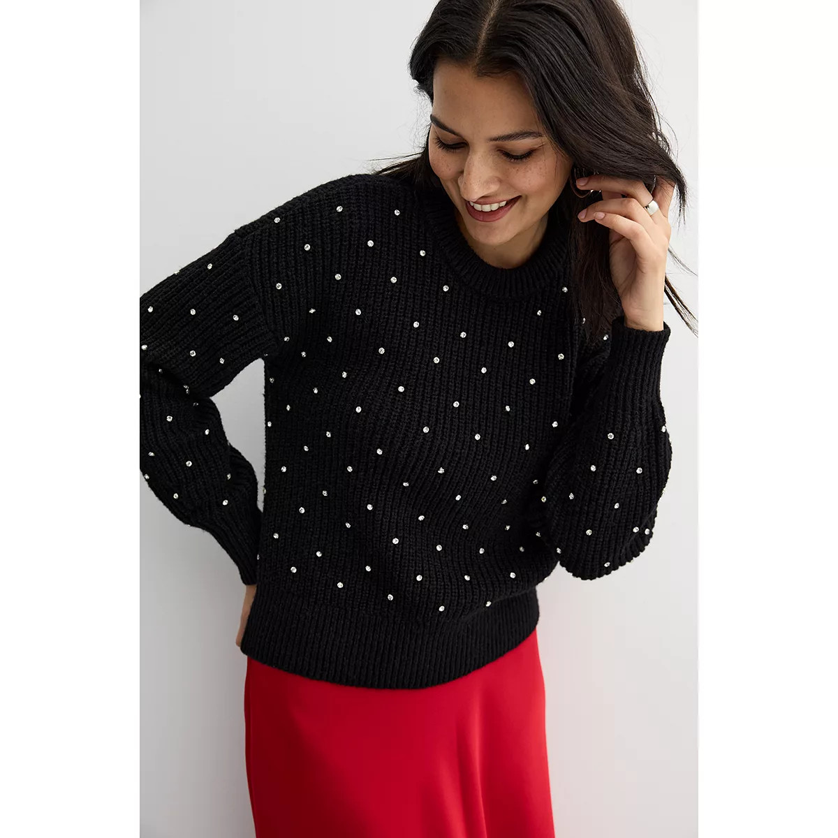 Women's Nine West Shine Crewneck Pullover | Kohl's
