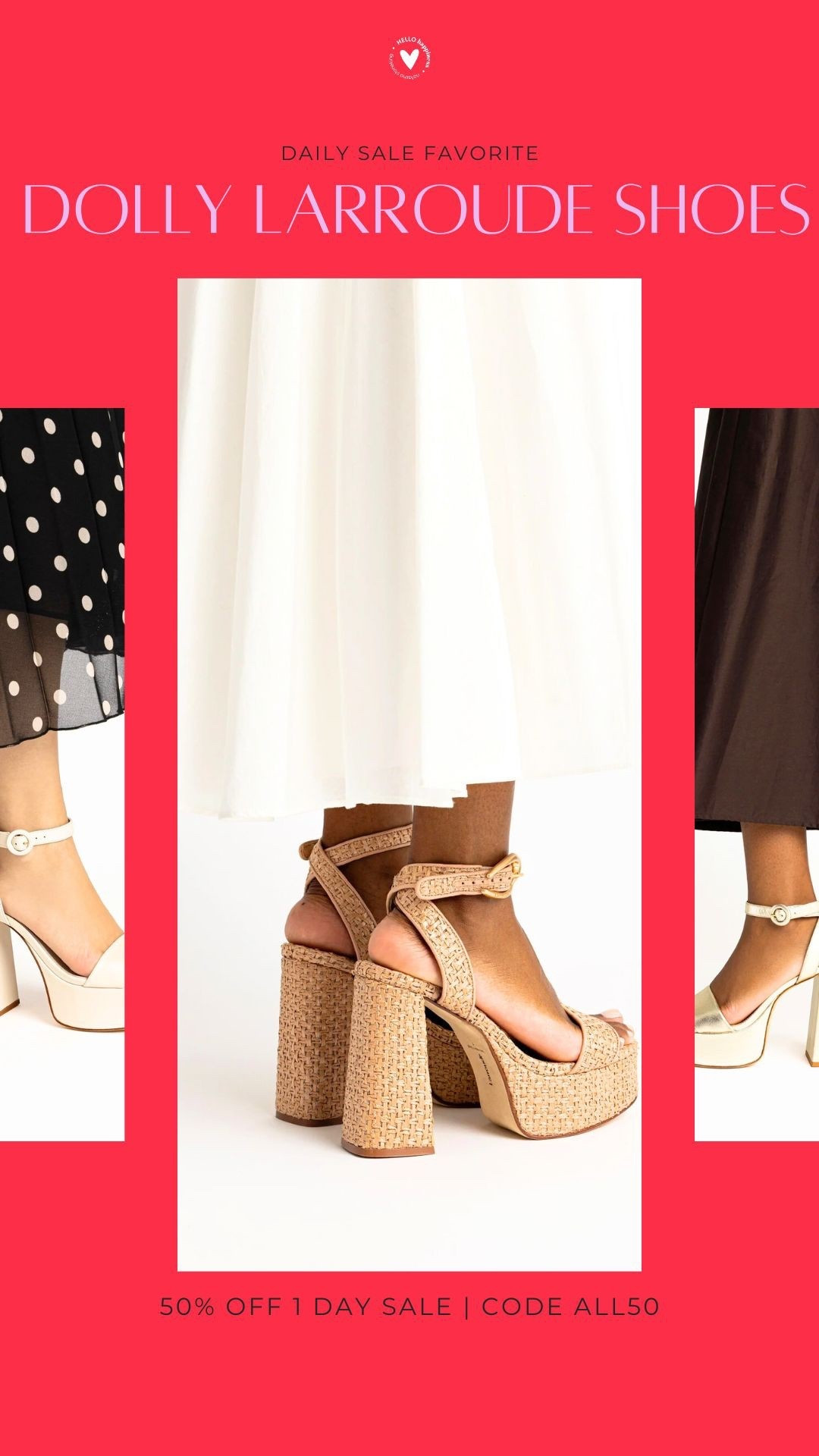 daily sale fav | dolly Larroude shoes 

#LTKSaleAlert