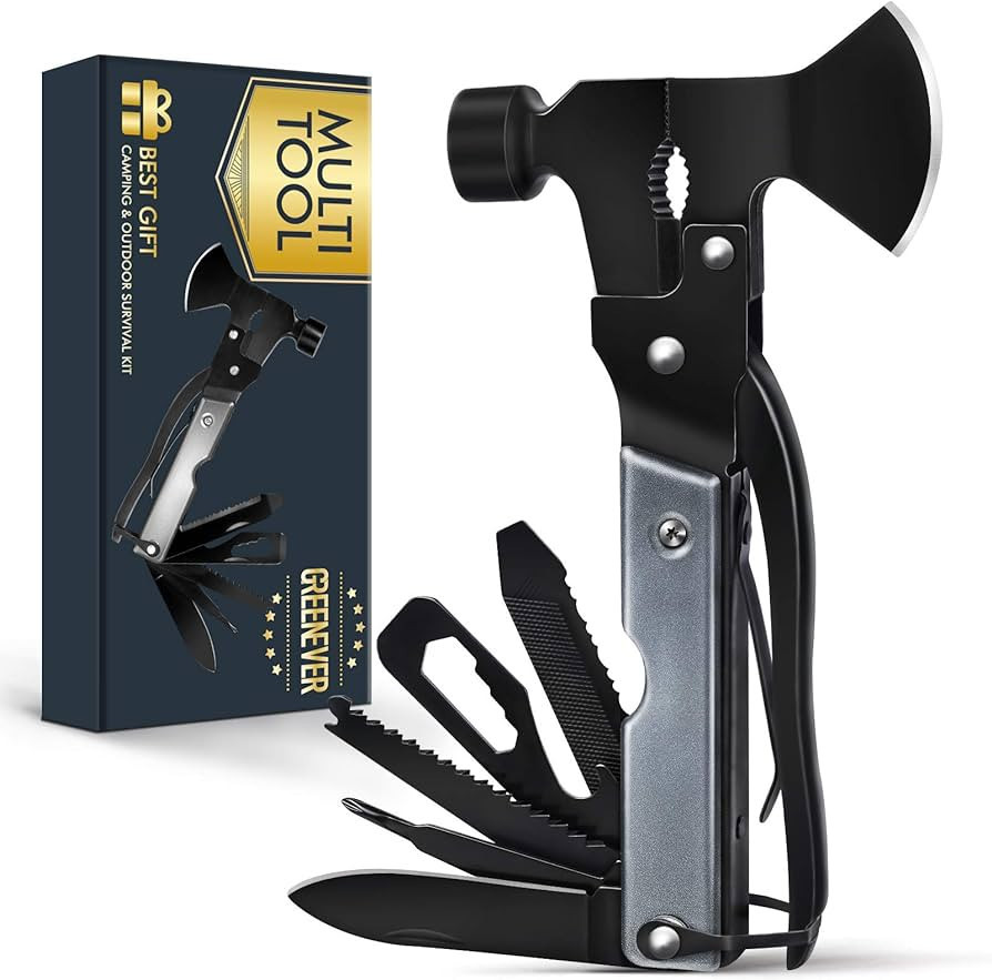 Stocking Stuffers for Men Gifts for Christmas, 14 in 1 Multitool Hatchet Gift for Men Women Multi... | Amazon (US)