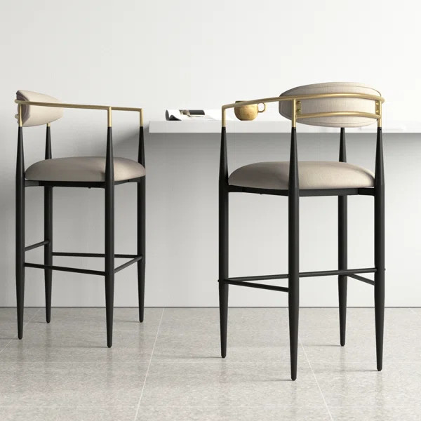 Amen Upholstered Bar Stools | Wayfair North America
