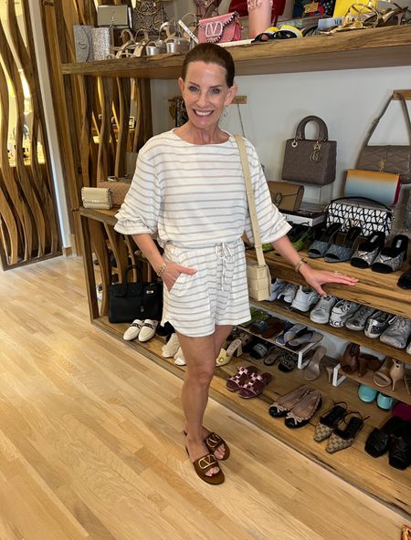 This Gibsonlook outfit will be on repeat all summer long! Such a chic and comfortable matching set under $150. The perfect travel outfit and everyday errands outfit. Code TIFFANY10 for 10% off your order! #tiffanycblackmon 

#LTKTravel #LTKStyleTip #LTKSeasonal