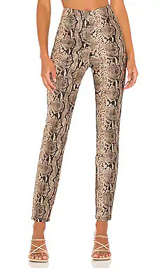 superdown Donna Snake Pant in Brown Snake from Revolve.com | Revolve Clothing (Global)