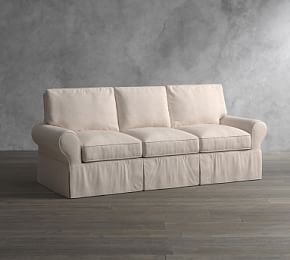 PB Basic Slipcovered Sofa | Pottery Barn (US)