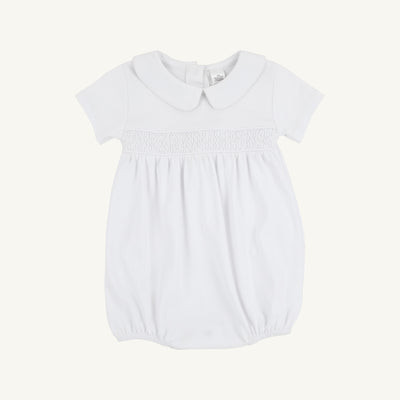 Short Sleeve Banbury Bubble - Worth Avenue White | The Beaufort Bonnet Company